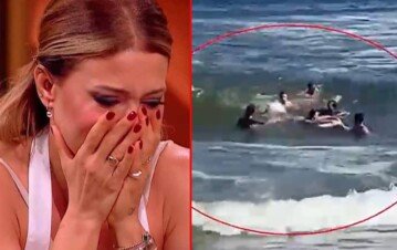 La charla privada de Evangelina Anderson con su hijo mayor: así le ocultó Demichelis que se ahogaron en el mar