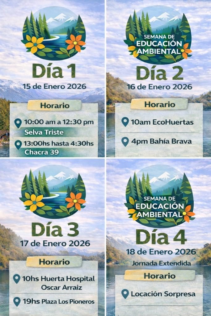 La Municipalidad acompaña la Semana del Día Mundial de la Educación Ambiental, declarada de Interés Municipal.