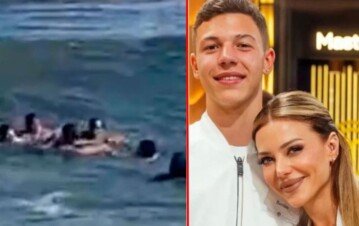 Evangelina Anderson furiosa con Demichelis por descuidar a sus hijos en el mar: “Podrían haber muerto”