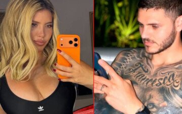 Wanda Nara reveló la tremenda frase que le dijo a Mauro Icardi por chat: “Soltá ya…”