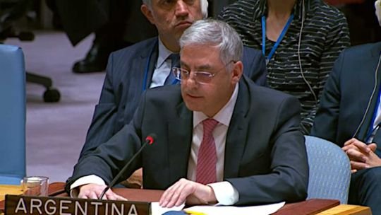 En la ONU, el embajador argentino respaldó la intervención de EE.UU. en Venezuela y pidió la liberación de Nahuel Gallo