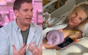 Rodrigo Cascón cocinó desnudo y sufrió un riesgoso incidente doméstico: “La bondiola se puso…”