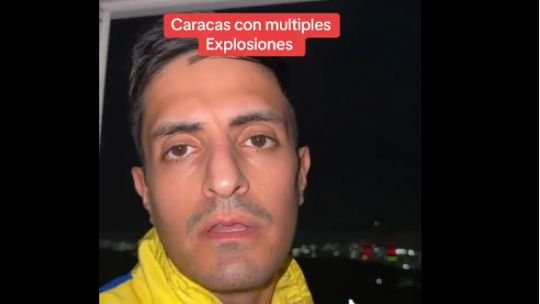 Michelo, aterrorizado en Caracas: sus posteos “de guerra” fueron tendencia entre miles de burlas