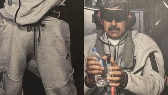 Furor global por el “Nike Tech” de Maduro tras la imagen de su captura: se agotó online y cuesta una fortuna