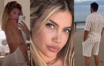 La China Suárez arrancó el año con Icardi, sin sus hijos y muy picante con Benjamín Vicuña: “El hombre que…”