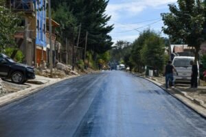 Avance en la Obra de Pavimento del Barrio El Mallín.