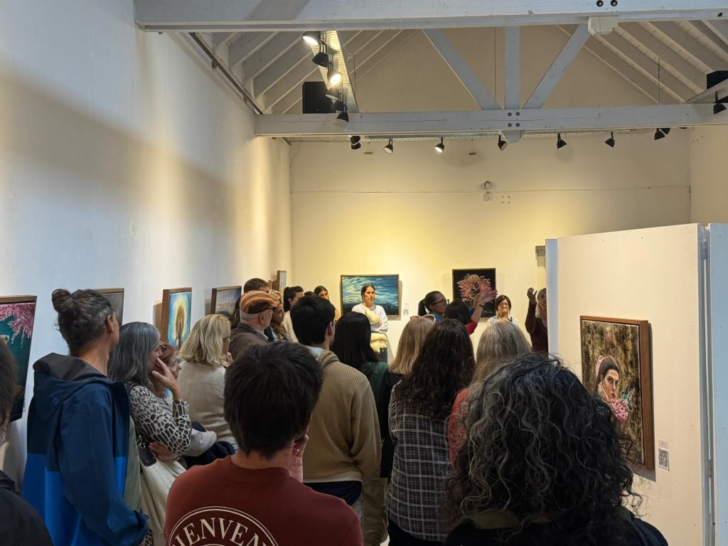 Inauguración de la muesta “Caminos” de Paola Cicchini.