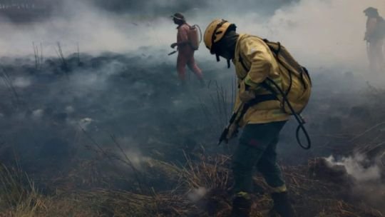 Corrientes: controlaron incendios en siete localidades
