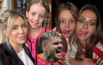 Cómo se enteró la hija de Wanda Nara que Mauro Icardi la traicionó por la hija de la China Suárez