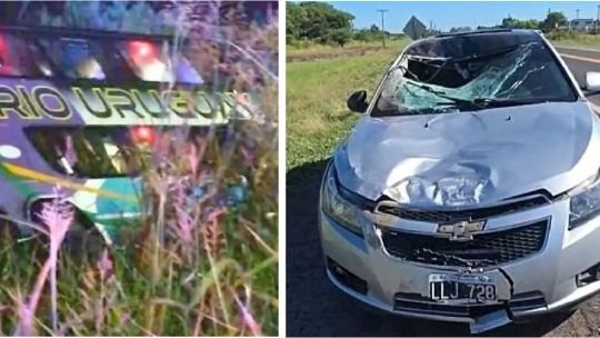 Choque fatal en Vera: murió un chofer de micro y hay 20 heridos tras un brutal accidente en la Ruta 11