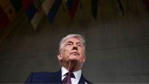 Trump sobre el video racista de Obama y su esposa Michelle como monos: “No vi esa parte…”