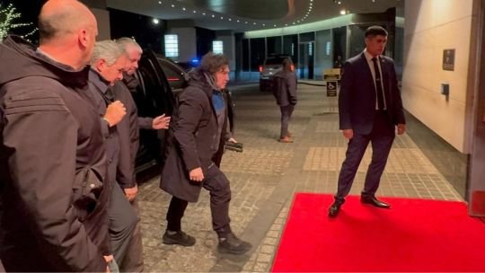 Javier Milei está en Washington para participar en el primer encuentro de la Junta de Paz impulsada por Donald Trump