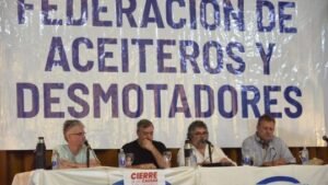 El sindicato de aceiteros confirmó paro y movilización contra la reforma laboral