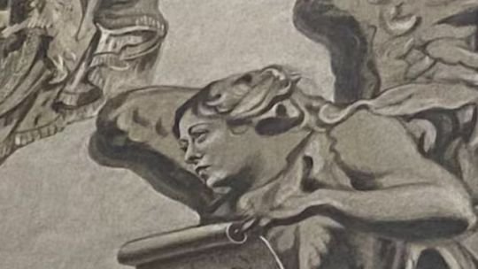 Polémica en Roma por una restauración en una basílica: un querubín fue asociado con el rostro de Giorgia Meloni