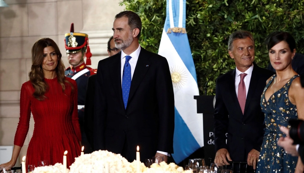 Juliana Awada y el Rey Felipe juntos: las fotos cariñosas que hicieron estallar las versiones de romance