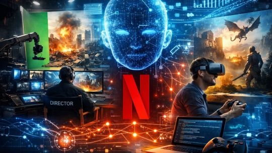 Netflix apuesta a la inteligencia artificial para redefinir el futuro del cine