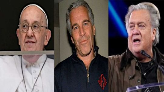 Los archivos Epstein muestran que conspiró con Steve Bannon para influir y debilitar Papa Francisco: “Lo derribaremos”