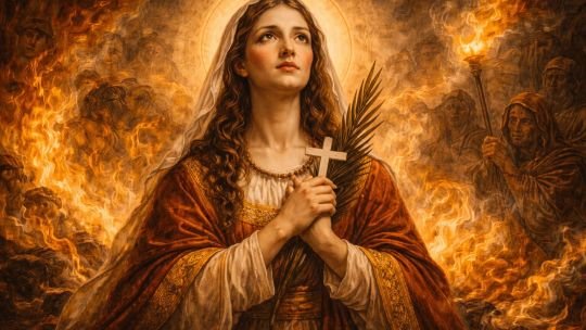 Santa Apolonia de Alejandría: la mártir que entregó su vida entre llamas y oraciones