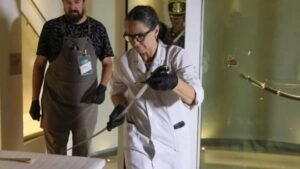 Granaderos cumplió con la orden de Milei y retiró el sable corvo de San Martín del Museo Histórico Nacional