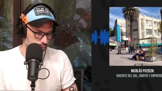 Docente universitario que es chofer de una aplicación: “La precarización laboral es absoluta”