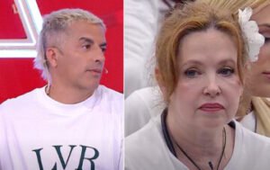 Así abandonó Andrea del Boca la casa de Gran Hermano por su grave estado de salud