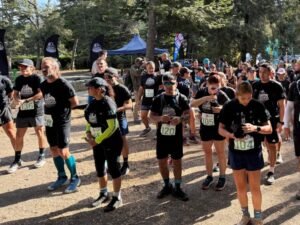 La carrera Desafío Arrayanes comenzó hoy en Villa La Angostura.