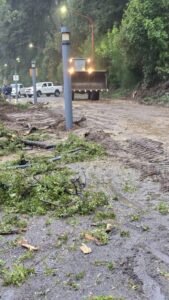 Rige alerta amarilla por lluvias en Villa La Angostura.