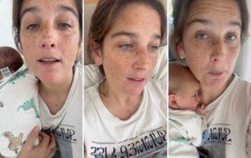 Juana Repetto mostró la foto “abierta al medio” para confirmar la crueldad de su ex marido