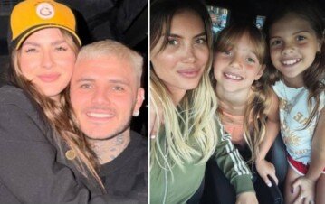 El ataque de llanto de la hija menor de Wanda Nara que terminó en una pelea con Mauro Icardi