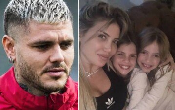 La fuerte exigencia a Mauro Icardi para poder ver a sus hijas con Wanda Nara