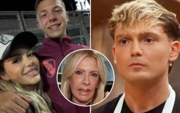 Ian Lucas reveló cómo se lleva con el hijo de Evangelina Anderson tras su foto a los besos