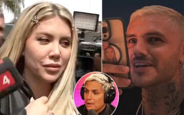 El video de Mauro Icardi con la China Suárez y las hijas de Wanda Nara que desató el escándalo