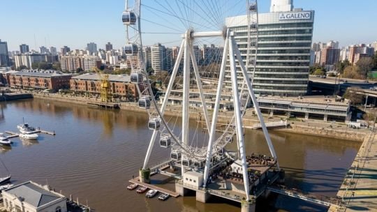 Arranca la construcción del “London Eye” porteño: cómo será la rueda de Buenos Aires y cuándo se inaugurará