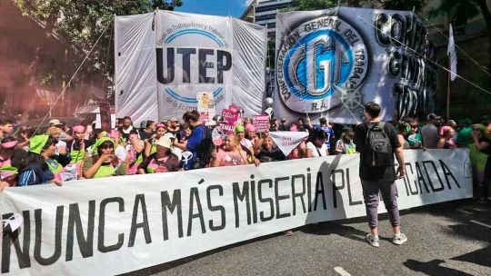 La UTEP lanza cortes en todo el país por la eliminación del ingreso social: “Trabajo sin salario es esclavitud”