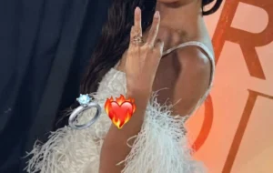 ¡Felicitaciones! La famosa conductora que anunció su casamiento en plena alfombra roja de los Martín Fierro de la Moda