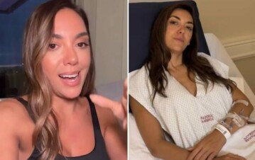 A dos meses de ser mamá, Cami Homs volvió a modelar con una producción sexy junto a su beba: las mejores fotos