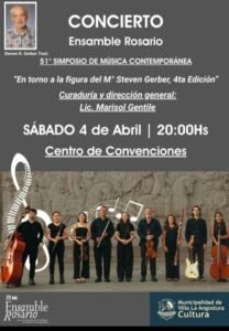 Conciertos de música contemporánea en Villa La Angostura.
