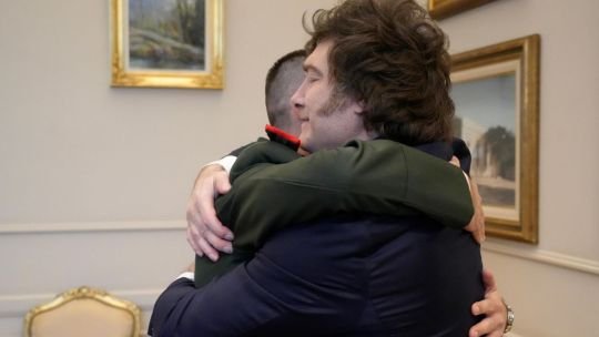 Casa Rosada: Milei recibió a Nahuel Gallo en una reunión a puertas cerradas