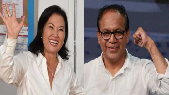 Elecciones en Perú: Keiko Fujimori y Roberto Sánchez empatan en 38% según primera encuesta de balotaje