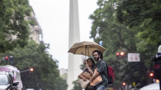 Clima en Ciudad de Buenos Aires: alerta amarilla por lluvias persistentes y un marcado ascenso de la humedad