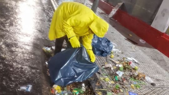Temporal en Corrientes: cayeron 100 milímetros en una hora y hay alerta amarilla en el interior