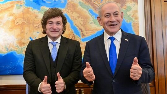 Netanyahu recibió a Milei y lo destacó como “un gran amigo de Israel”