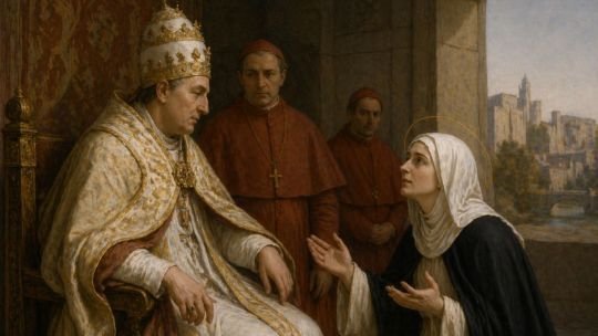 La mística que doblegó al Papa: cómo Catalina de Siena rescató la Iglesia de las ruinas