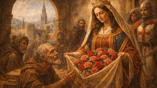 Santa Casilda de Toledo: la princesa que convirtió el pan en rosas por caridad