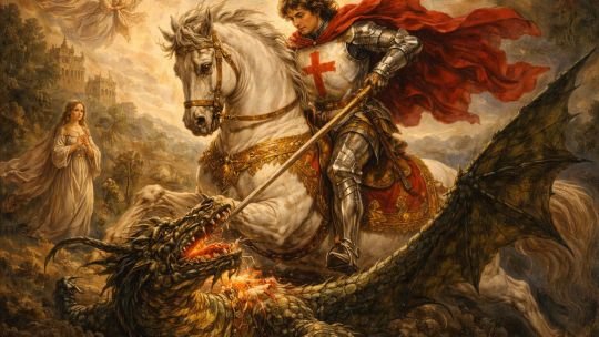 San Jorge Mártir: el caballero de la fe que venció al dragón de la impiedad