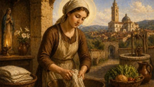Santa Zita de Lucca: la humilde servidora que transformó el trabajo en oración