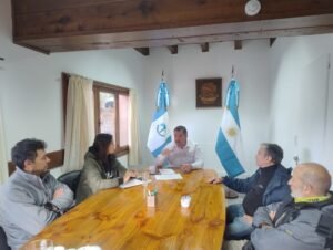 El Intendente recibió a integrantes del Radio Club