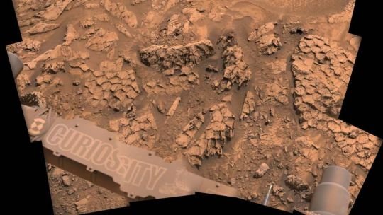 Un “dragón” en Marte: Curiosity halló numerosas rocas con forma de escamas