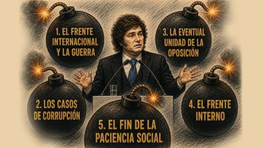 Día 877: Las cinco bombas que le pueden explotar a Milei