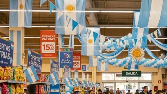 Feriado del 25 de mayo de 2026: horarios de shoppings y supermercados